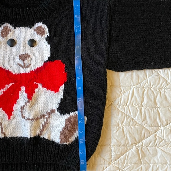 Vintage Handmade Teddy Bear Sweater - Picture 3 of 3